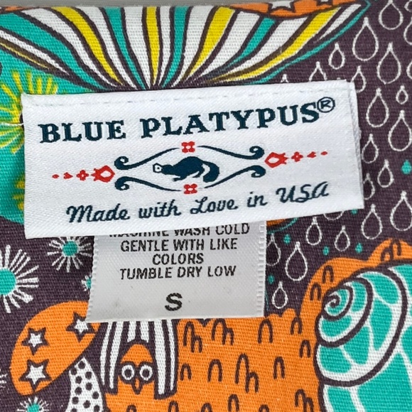 Blue Platypus Short Caftan Size S - Picture 9 of 9